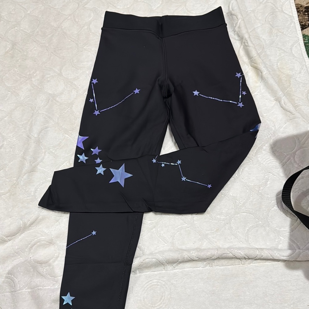Ultracor Black and Blue Celestial Leggings